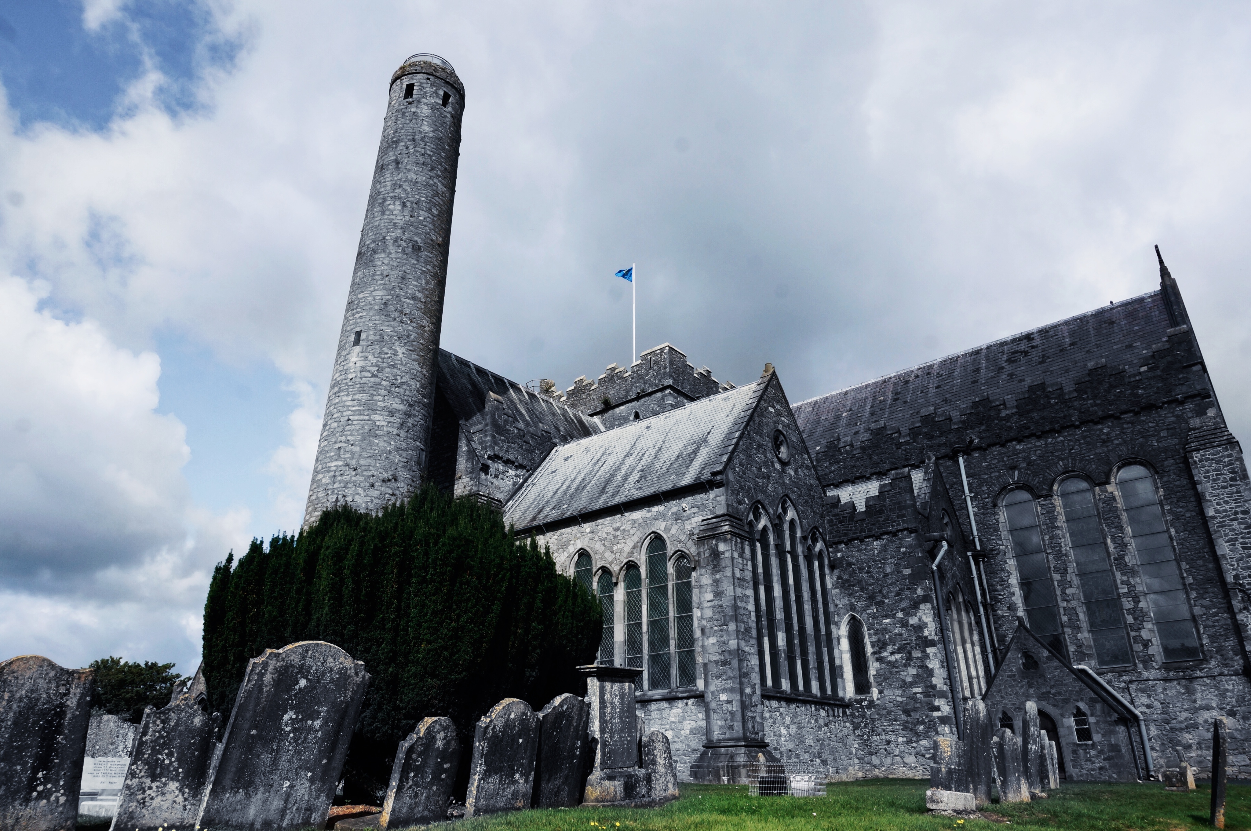Irland, Kirche, Turm, in Irland, Sehenswürdigkeiten, Highlights, Turm, Irland, Kilkenny